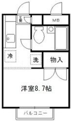 フィルコート平の物件間取画像